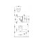 Duravit Darling New Pisuar Fizz, wersja bez pokrywy, model z muchą, z powłoką WonderGliss (08233600071) - zdjęcie 1