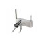 IB RUBINETTERIE LOVE ME Bateria wannowa matowy nikiel LM250RSS - zdjęcie 1