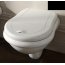Kerasan Retro Miska WC wisząca 52x38 cm, czarna 101504 - zdjęcie 1