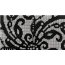 BISAZZA Embroidery Black mozaika szklana czarna (BIMSZEBK) - zdjęcie 1