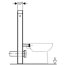 Geberit Monolith Moduł sanitarny do WC stojącego, szkło białe/aluminium 131.004.SI.1 - zdjęcie 3