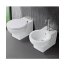 Hatria You & Me Toaleta WC podwieszana 50,5x37,5 cm z deską sedesową wolnoopadającą, biała Y0J7 - zdjęcie 2