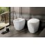Keramag Citterio Toaleta WC stojąca lejowa, biała 213520 - zdjęcie 4