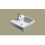 Catalano Zero Reling do umywalki 50 cm, chrom 5P5QN00 - zdjęcie 2