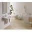 Laufen Palace Miska WC podwieszana 36x49 cm lejowa wersja krótka, biała H8207030000001 - zdjęcie 7
