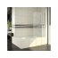Ronal Swing-Line Parawan nawannowy dwuczęściowy - Mocowanie prawe 100 x 150 cm srebrny matowy Szkło przezroczyste (SLB13D1000107) - zdjęcie 1