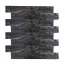 Klink Panel z kwarcytu 36x10x0,8-1,3 czarny 99529079 - zdjęcie 1