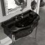 Kerasan Retro Umywalka wisząca 100x54,5 cm, czarna 105004 - zdjęcie 2
