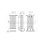 Kermi Kermi Decor V Grzejnik dekoracyjny typ 21 1200 x 460 mm D0V21120010 - zdjęcie 6