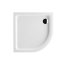 Villeroy & Boch Futurion Brodzik półokrągły 90x90 cm z oddzielną obudową i z podporą biały Star white DQ0906FUT4PFV96 - zdjęcie 1