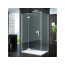 Ronal Pur Ścianka prysznicowa boczna - 80 x 200cm Chrom Pas satynowy poziomy (PUDT2P0801051-01) - zdjęcie 1