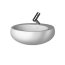 Laufen Alessi One Umywalka nablatowa 52x52 cm z otworem na baterię z powłoką LCC biała H8189714001041 - zdjęcie 1