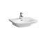 Laufen Palace Umywalka ścienna 60x48cm z otworem na baterię na środku, biała H8107020001041 - zdjęcie 1