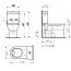 Laufen Pro Toaleta WC kompaktowa 67x36 cm biała H8249560000001 - zdjęcie 3