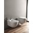 Art Ceram Hermitage Miska WC wisząca 36x55 cm z deską wolnoopadającą, biała HEV01001;00+HEA00501;71 - zdjęcie 3
