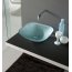 Bathco Sofia Umywalka nablatowa szklana 43 x 43 Frosted 3009FR - zdjęcie 1