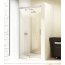 Huppe Design Elegance - Drzwi suwane jednoczęściowe ze stałym segmentem Srebrny mat / szkło przeźroczyste 8E0104730087322 - zdjęcie 2