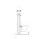 Geberit Monolith Moduł sanitarny do bidetu wiszącego - biały 131.030.SI.1 - zdjęcie 4