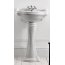 Kerasan Retro Umywalka wisząca 56x46,5 cm, biała 104501 - zdjęcie 7
