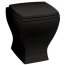 Art Ceram Jazz Toaleta WC stojąca 36x54 cm lejowa, czarna JZV00203;00 - zdjęcie 1