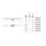 Aco ShowerDrain C Odpływ liniowy 88,5 cm 9010.88.17 - zdjęcie 2
