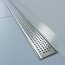 ACO ShowerDrain E+ E M Quadrato Ruszt do odpływu liniowego ze stali nierdzewnej 100 cm stalowy 0153.73.62 - zdjęcie 2