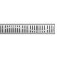 ACO ShowerDrain E+ E M Wave Ruszt do odpływu liniowego ze stali nierdzewnej 100 cm stalowy 0153.73.45 - zdjęcie 1