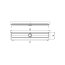 ACO ShowerDrain M Rynna odpływu liniowego 96 cm z kołnierzem poziomym, wysokość ramy 15 mm, 9010.81.02 - zdjęcie 3