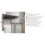 Aco Therm Markant Nadstawka o regulowanej wysokości 138x43,5x34 cm 315790 - zdjęcie 2