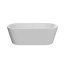 AD Naturalnie Rongbuk Evo Wanna wolnostojąca 160x75 cm biała AWW-012-160ZP - zdjęcie 2
