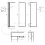 AD Naturalnie Sajno Parawan nawannowy składany 3-częściowy 120x150 cm SPW-003-120CH - zdjęcie 2