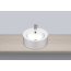 Alape AB.K450H.2 Umywalka nablatowa 45x45x17 cm biała 3008000000 - zdjęcie 1