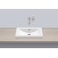 Alape AB.R585.1 Umywalka nablatowa 58,5x34,7x13,5 cm biała 3205000000 - zdjęcie 1
