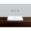 Alape AB.R585.1 Umywalka nablatowa 58,5x34,7x13,5 cm biała 3205000000 - zdjęcie 2