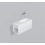 Alape WP.XS4 Zestaw Umywalka z szafką i wieszakiem po lewej stronie, biała 5075500000 - zdjęcie 1