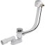 Alcaplast Syfon wannowy 120 cm chrom A564CRM1-120 - zdjęcie 1