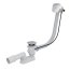 Alcaplast Syfon wannowy 80 cm chrom A565KM3-80 - zdjęcie 1