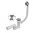 Alcaplast Syfon wannowy z korkiem klik klak 57 cm chrom A505CKM - zdjęcie 1