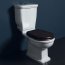 Alice Ceramica Boheme Toaleta WC kompaktowa 37,5x72x83 cm, biała 28280101 - zdjęcie 1