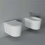 Alice Ceramica Form Zestaw Toaleta WC 50x35 cm bez kołnierza + deska wolnoopadająca + elementy mocujące biały 22300101+MC2201ES+FIX10 - zdjęcie 5