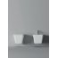 Alice Ceramica Hide Toaleta WC 55x35 cm bez kołnierza + deska wolnoopadająca + elementy mocujące biały 31210101+MC3101SQS+FIX10 - zdjęcie 2
