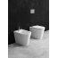 Alice Ceramica Hide Toaleta WC stojąca 57x37 cm bez kołnierza biała 31150101 - zdjęcie 5