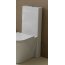 Alice Ceramica Hide Zbiornik WC kompaktowy 37x12x96 cm, biały 26900101 - zdjęcie 1