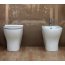 Alice Ceramica Unica Toaleta WC stojąca 54x35 cm bez kołnierza biała 32200101 - zdjęcie 6
