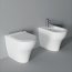Alice Ceramica Unica Toaleta WC stojąca 54x35 cm bez kołnierza biała 32200101 - zdjęcie 4