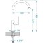 Alveus Arc 80 Bateria kuchenna wysoka czarny mat 1134889 - zdjęcie 3