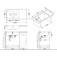 Alveus Classic Pro 100 Zlewozmywak stalowy dwukomorowy 120x60 cm satyna 1130474 - zdjęcie 3
