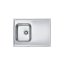 Alveus Classic Pro 30 Zlewozmywak stalowy jednokomorowy 80x60 cm satyna 1130469 - zdjęcie 1