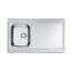 Alveus Classic Pro 70 Zlewozmywak stalowy jednokomorowy 100x60 cm satyna 1130471 - zdjęcie 1