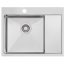 Alveus Concept 20 Zlewozmywak stalowy jednokomorowy 48x61,5 cm lewy + bateria kuchenna satynowy/inox 1124383 - zdjęcie 4